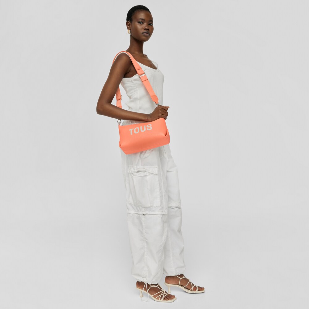 Orange leather TOUS Balloon Crossbody bag image number 7