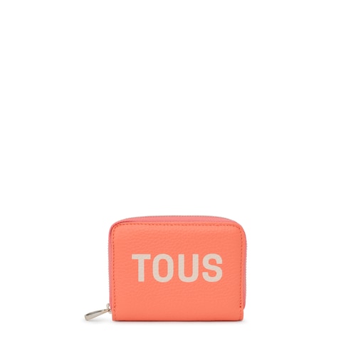 Orange leather TOUS Balloon Change purse image number 0