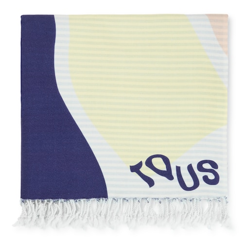Toalla de playa rosa TOUS Cenobia Fouta