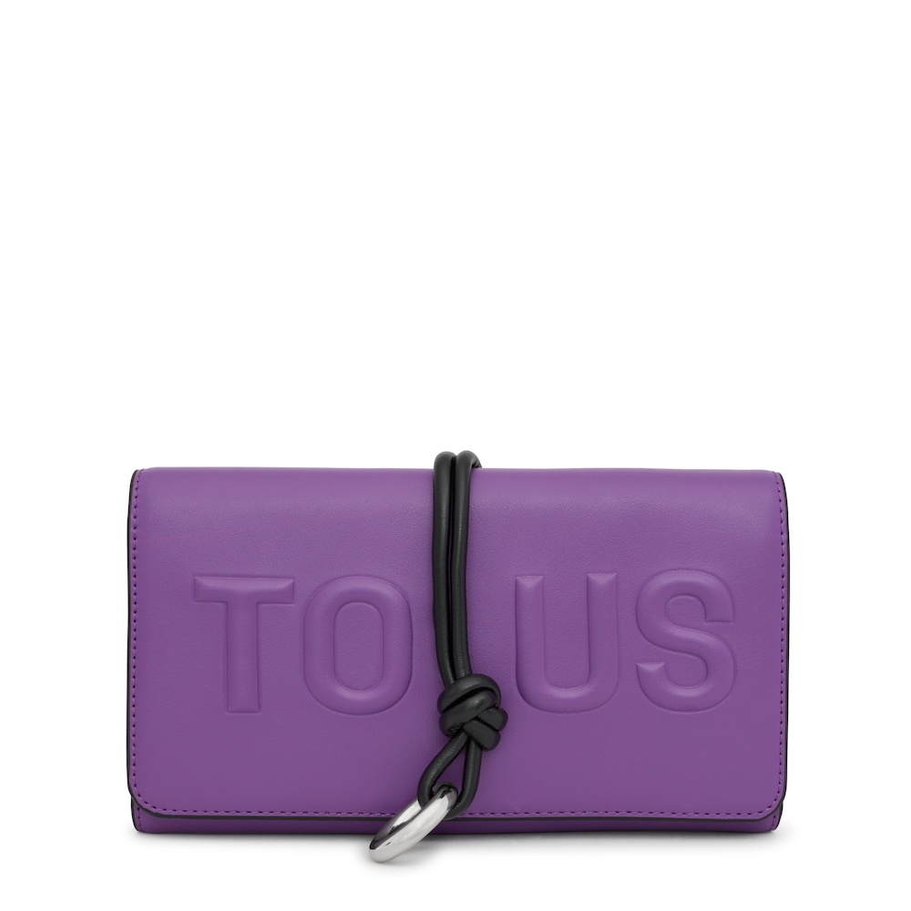 Lilac-colored Wallet New TOUS Cloud