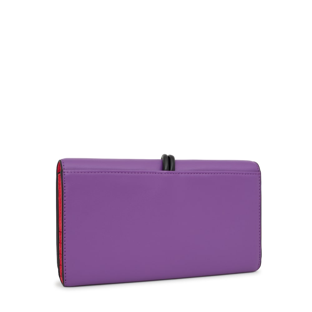 Lilac-colored Wallet New TOUS Cloud
