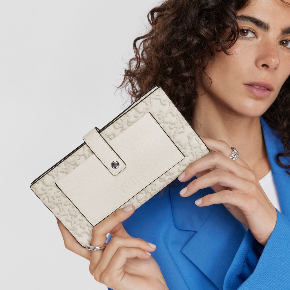 Billetera Pocket gris Kaos Mini Evolution