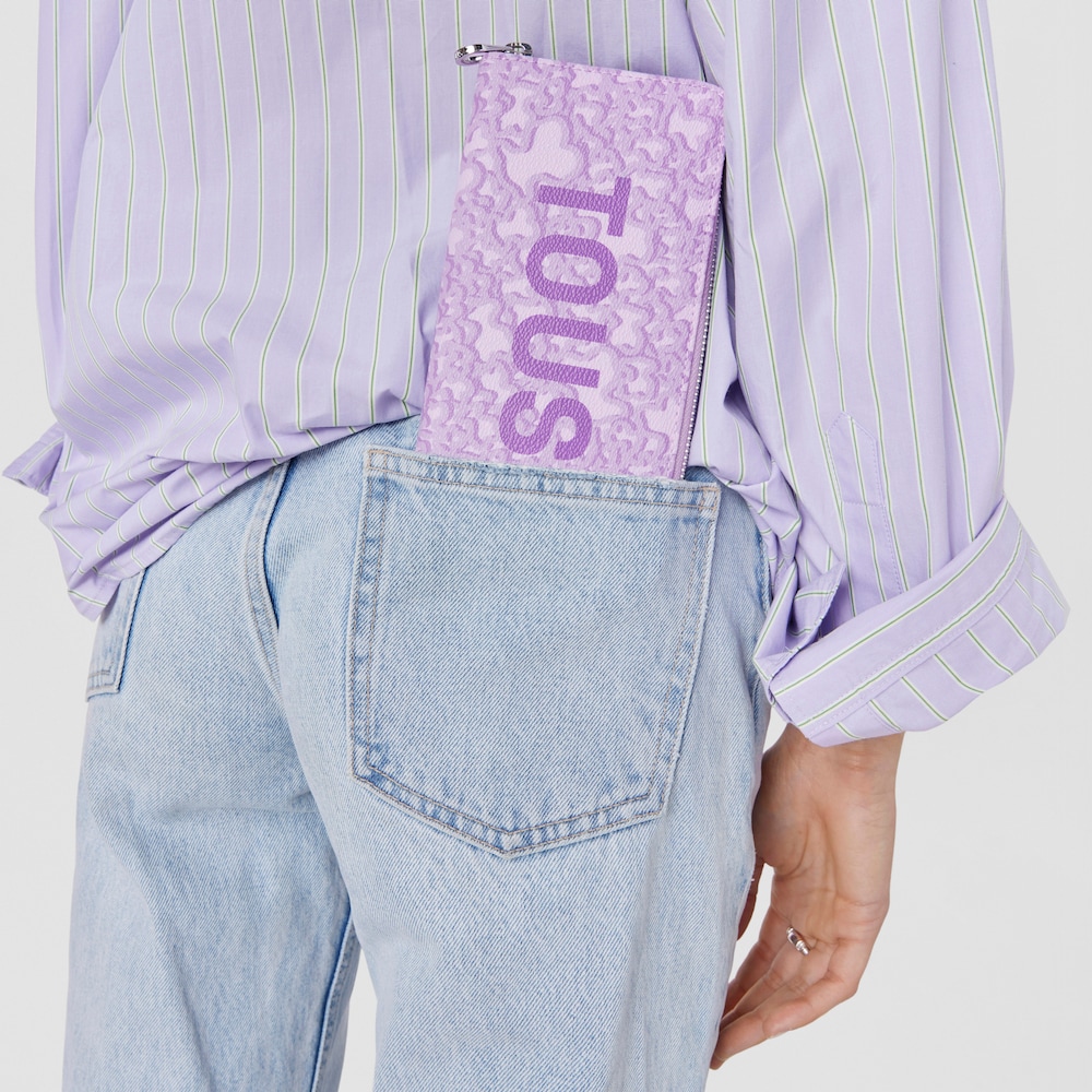 Mauve Kaos Mini Evolution Wallet