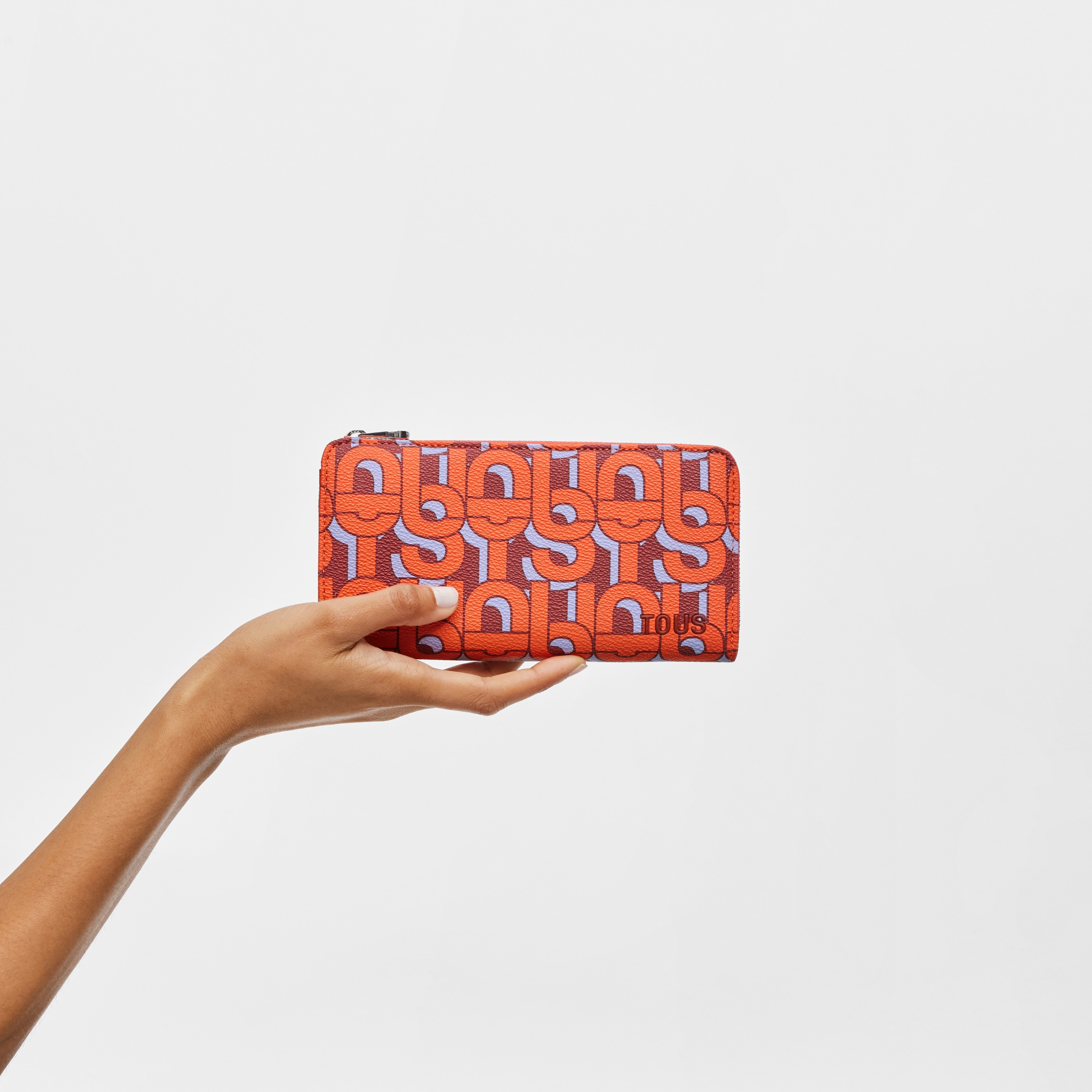Billetera naranja TOUS MANIFESTO