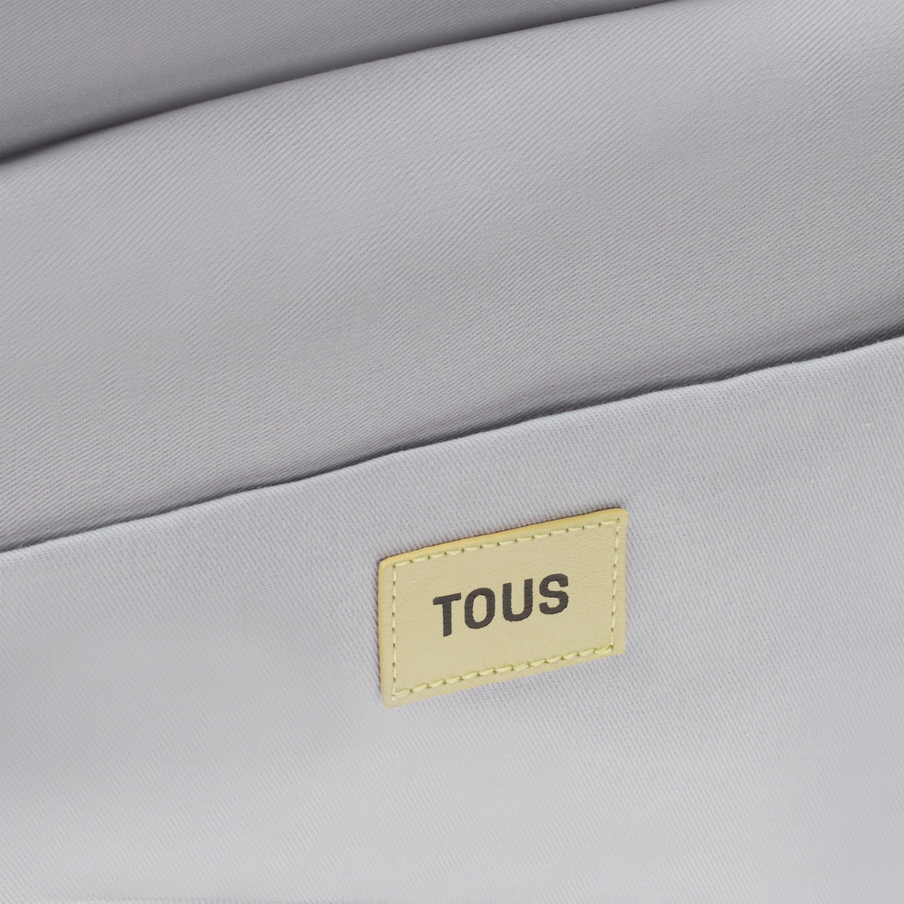 Large pale green leather Shopping bag TOUS MANIFESTO