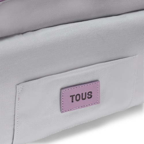 Medium lilac-colored leather Shopping bag TOUS MANIFESTO