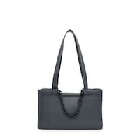Shopper mediano de piel gris oscuro TOUS MANIFESTO