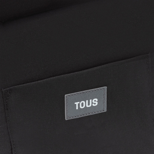 Medium dark gray leather Shopping bag TOUS MANIFESTO