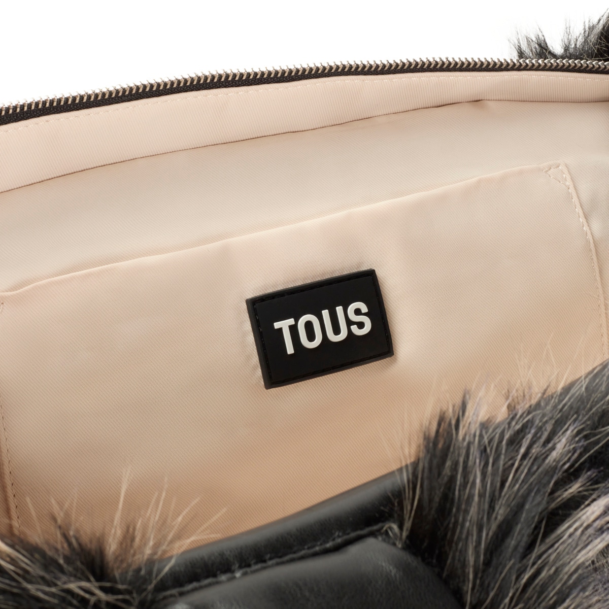Large black Tote bag TOUS Carol Warm