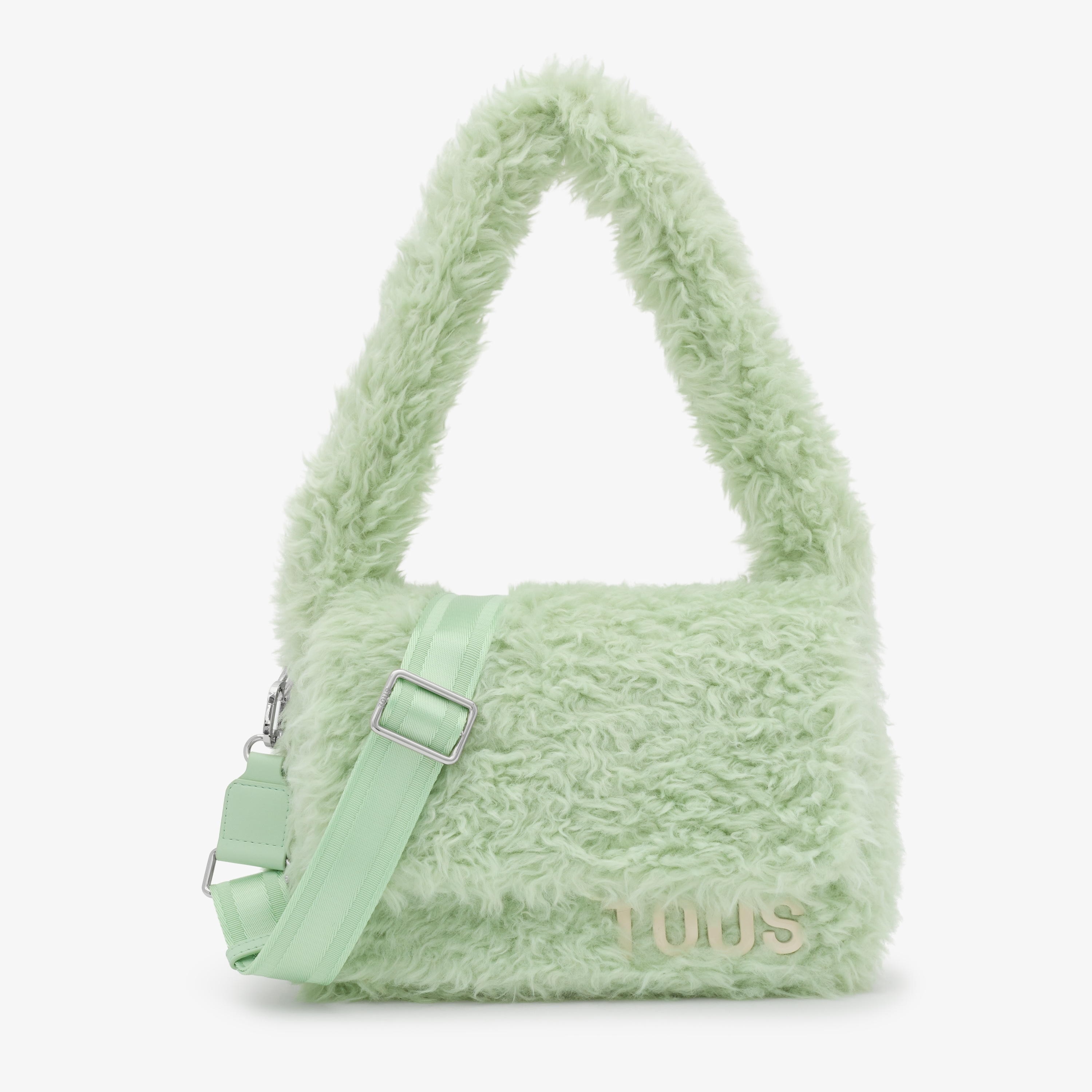 Medium mint green Crossbody bag TOUS Carol Warm | TOUS