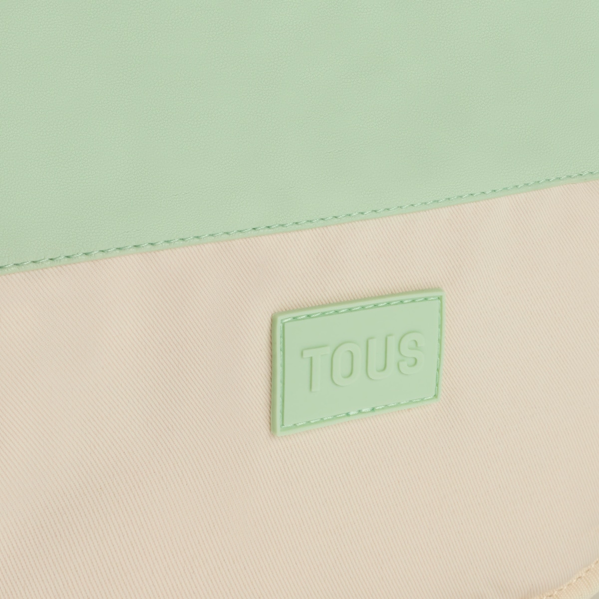 Small mint green Crossbody bag TOUS Carol Warm