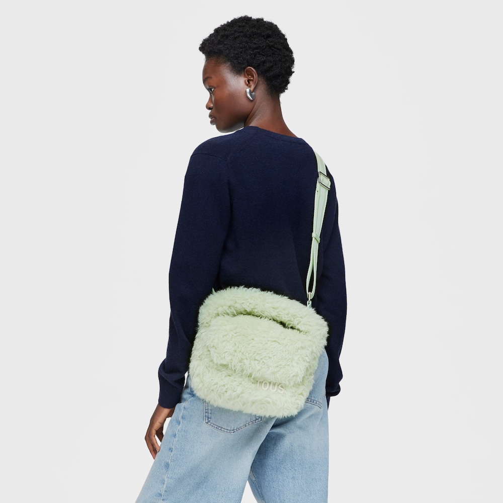 Bandolera peque&ntilde;a menta TOUS Carol Warm