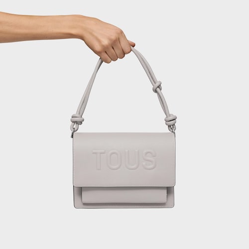 Bandolera mediana Audree gris TOUS La Rue New