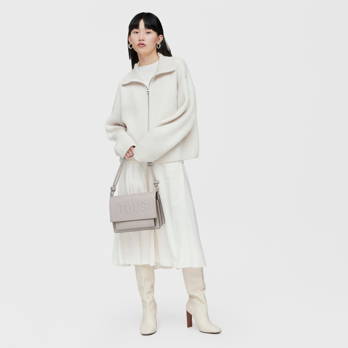Medium gray TOUS La Rue New Audree Crossbody bag