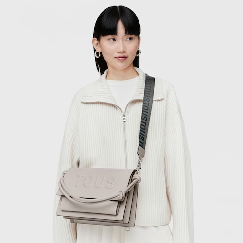 Medium gray TOUS La Rue New Audree Crossbody bag