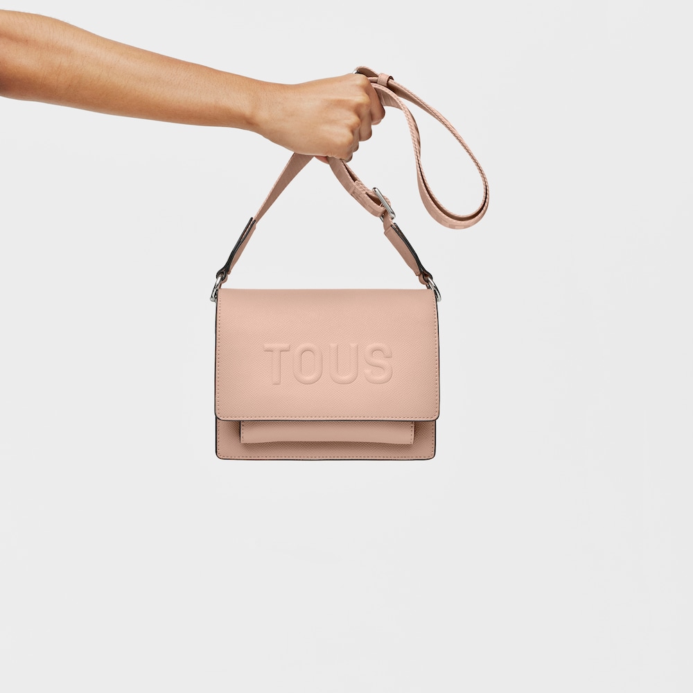Small taupe TOUS La Rue New Audree Crossbody bag image number 6