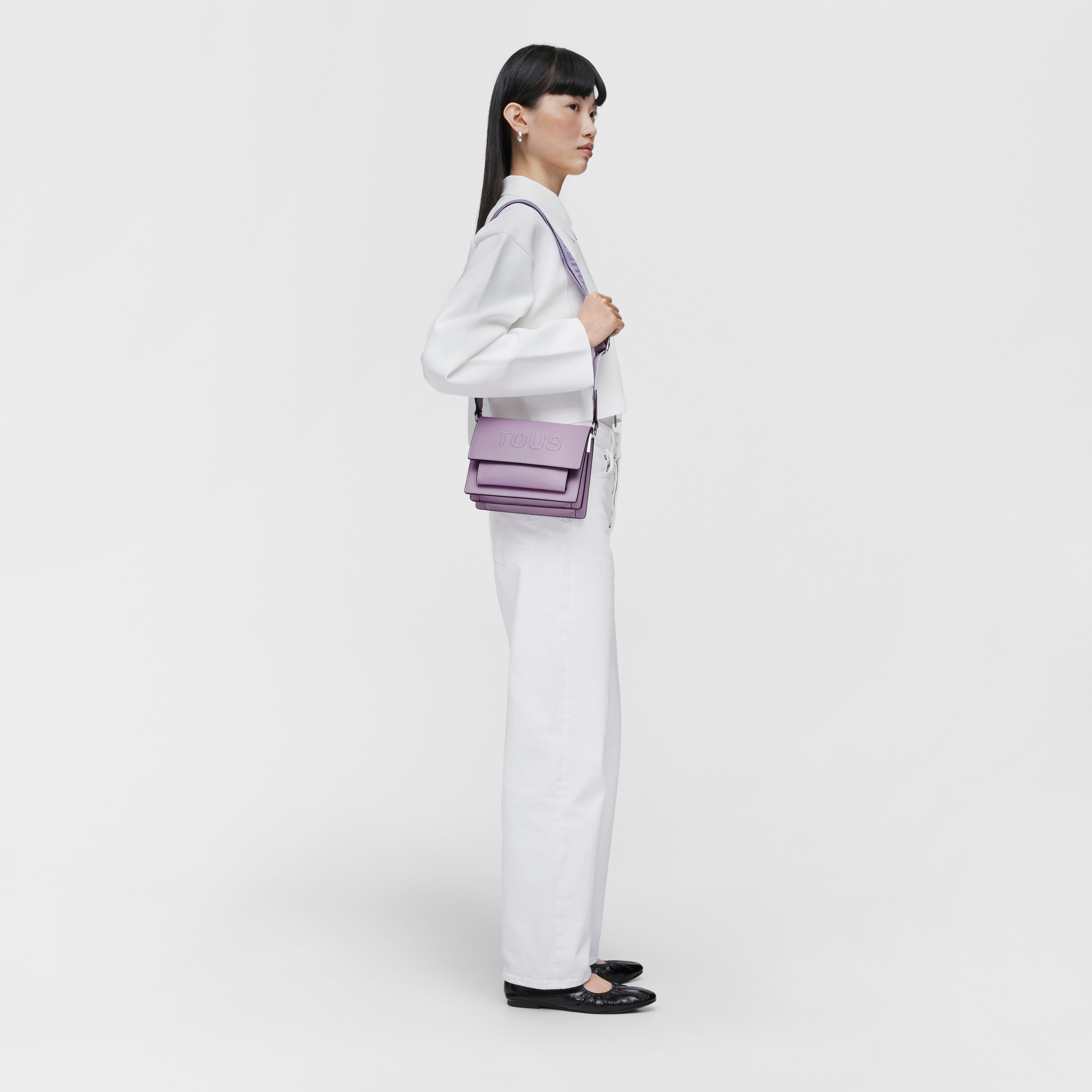 Small lilac TOUS La Rue New Audree Crossbody bag | TOUS