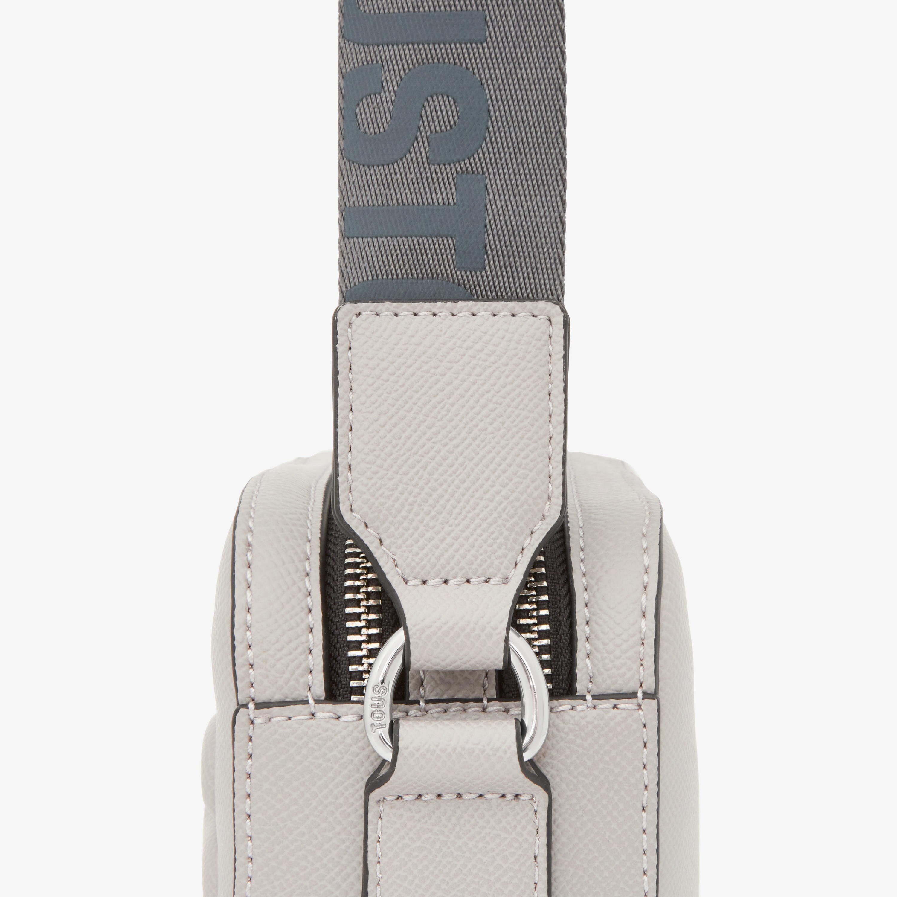 Gray TOUS La Rue New Crossbody reporter bag