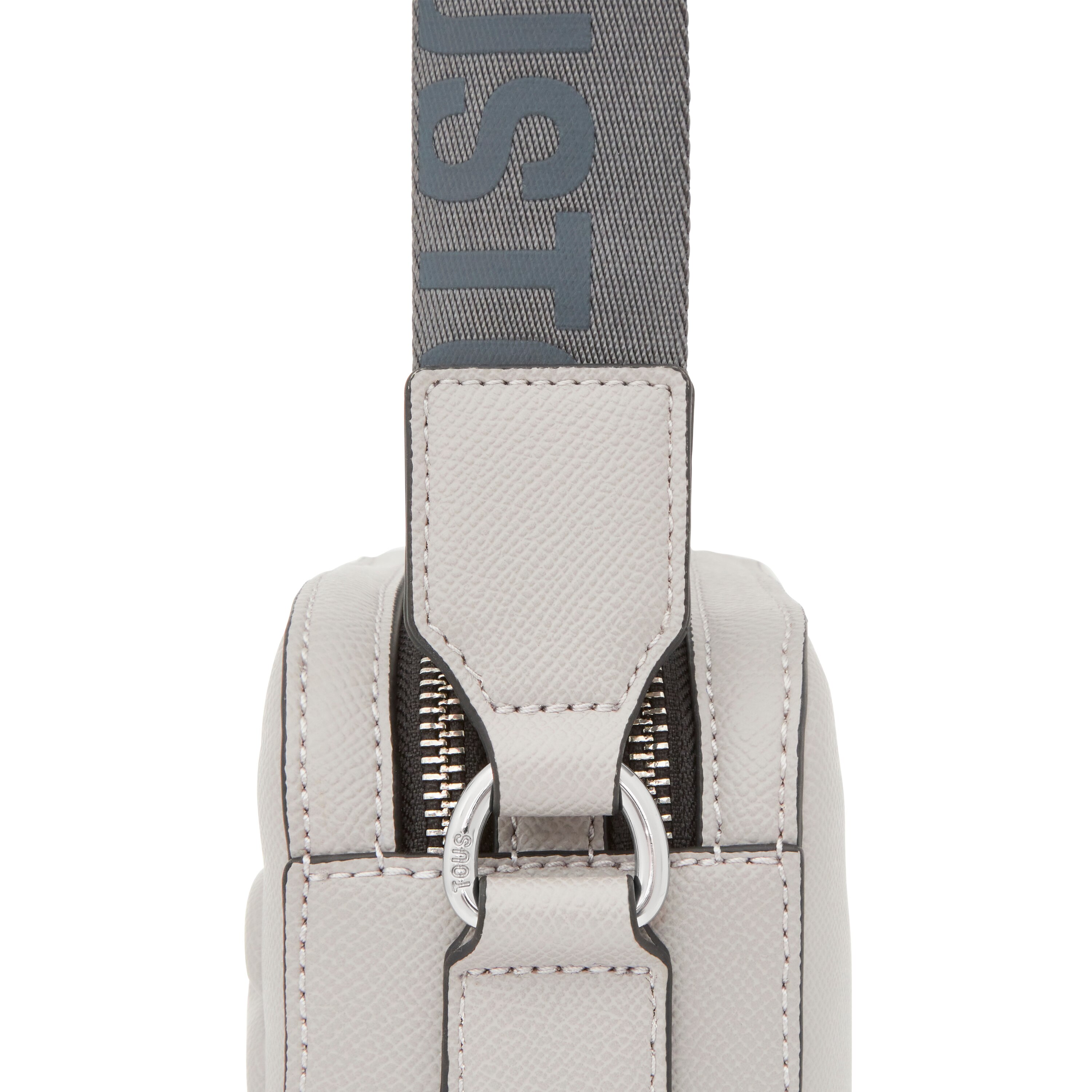 Gray TOUS La Rue New Crossbody reporter bag