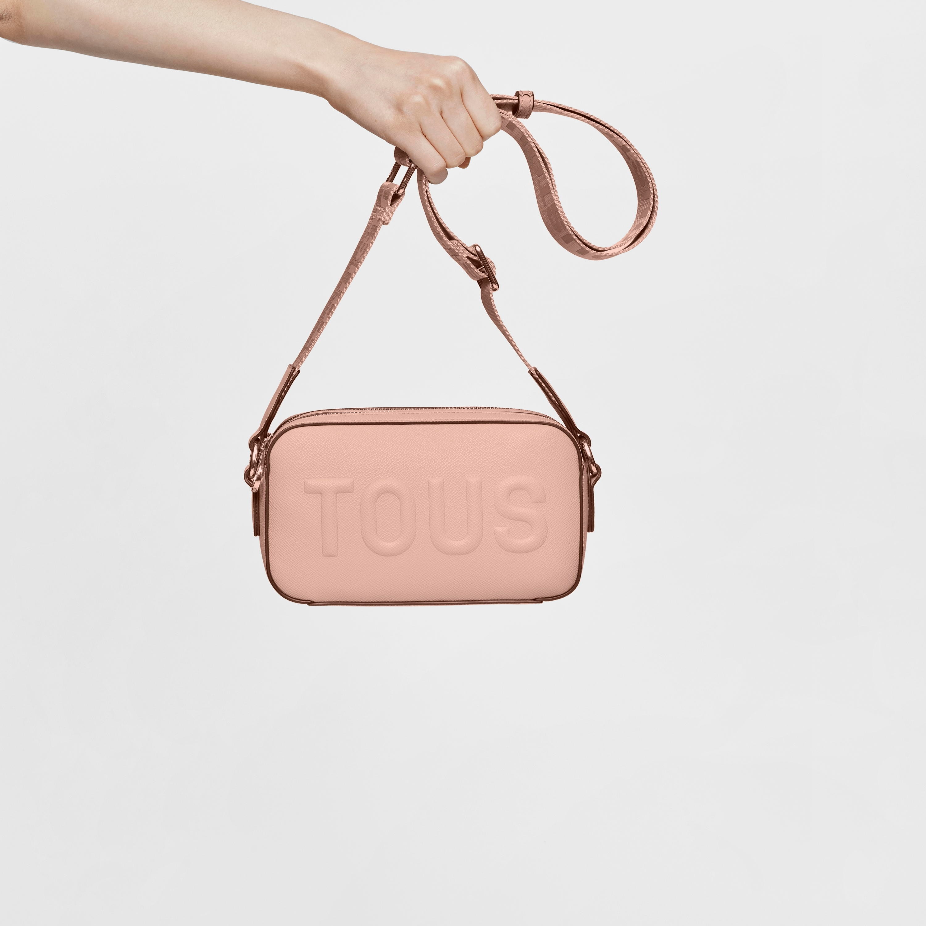 Taupe TOUS La Rue New Crossbody reporter bag