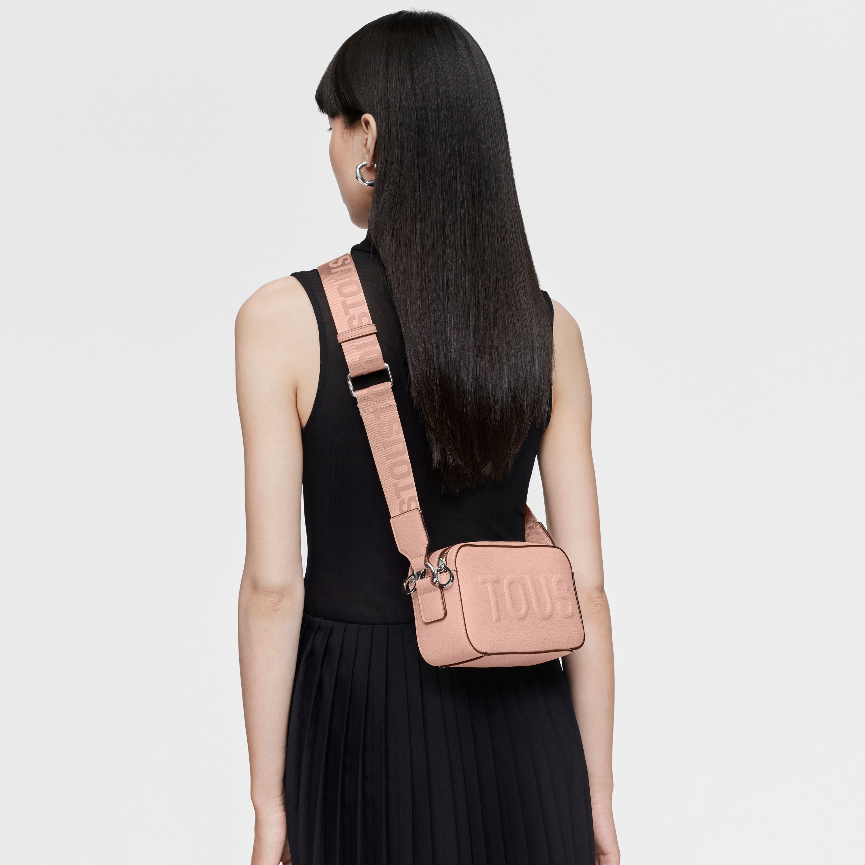 Taupe TOUS La Rue New Crossbody reporter bag