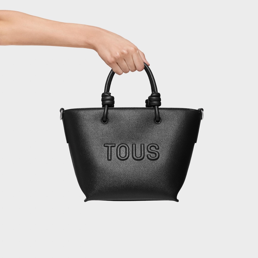 Mała czarna torba z rączkami TOUS La Rue
