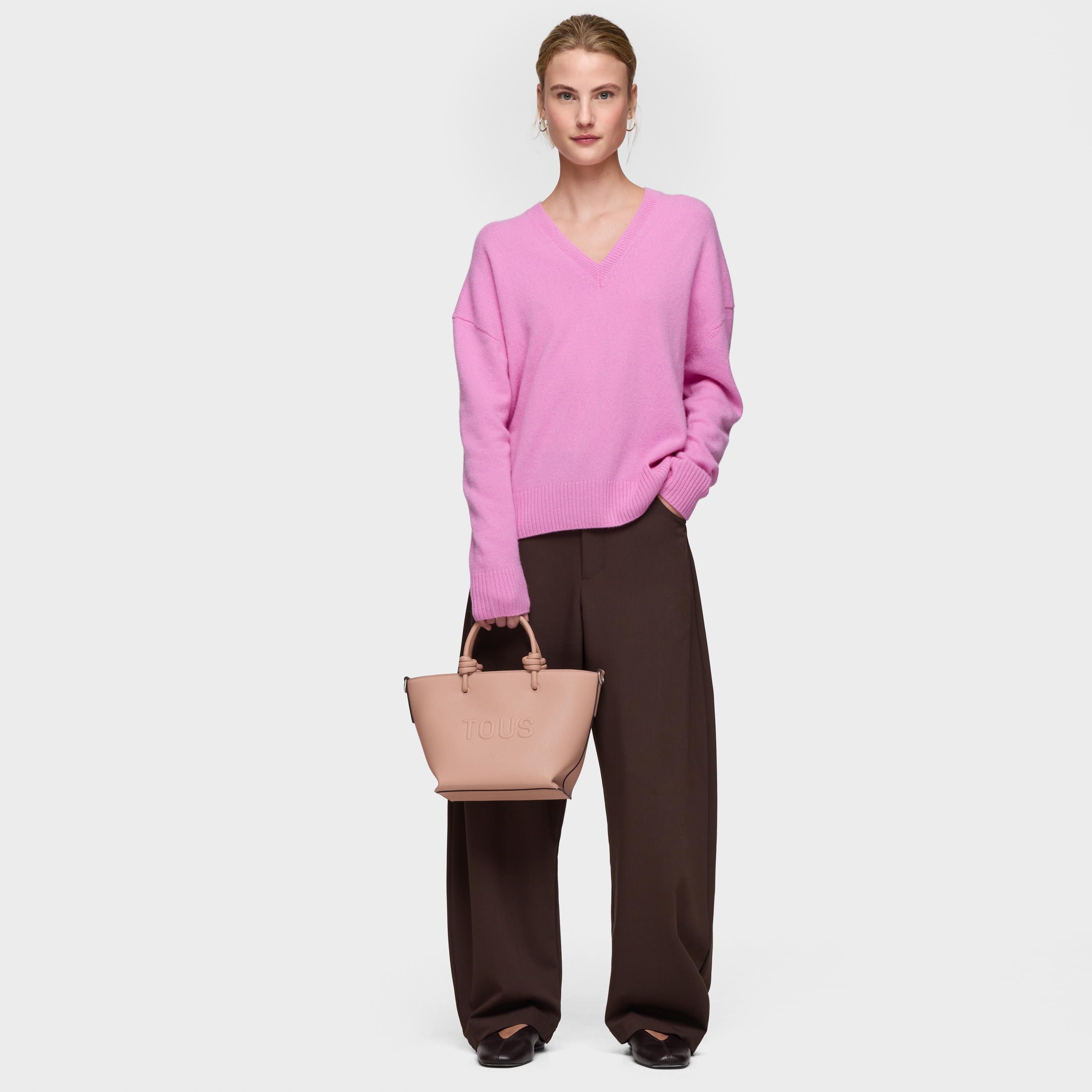 Small taupe TOUS La Rue New Tote bag