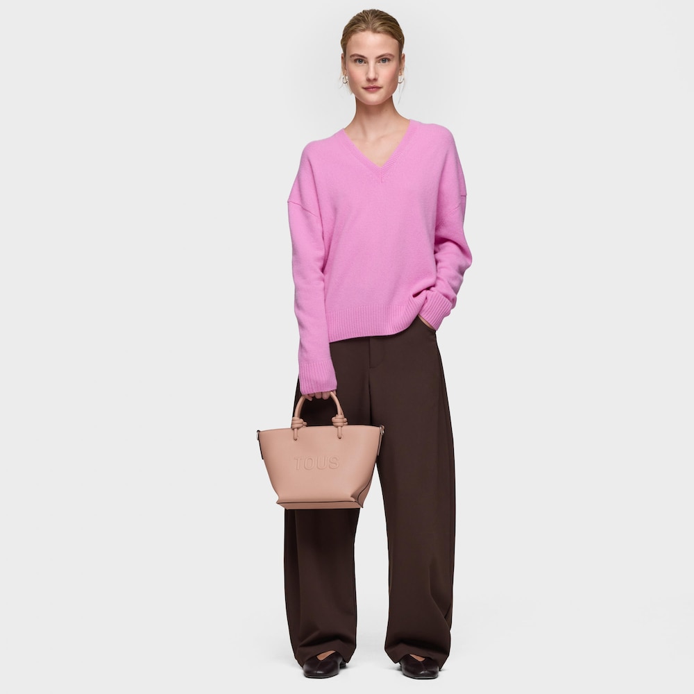 Small taupe TOUS La Rue New Tote bag