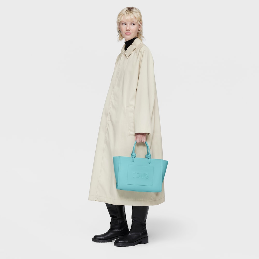 Medium blue TOUS La Rue New Amaya Shopping bag image number 4