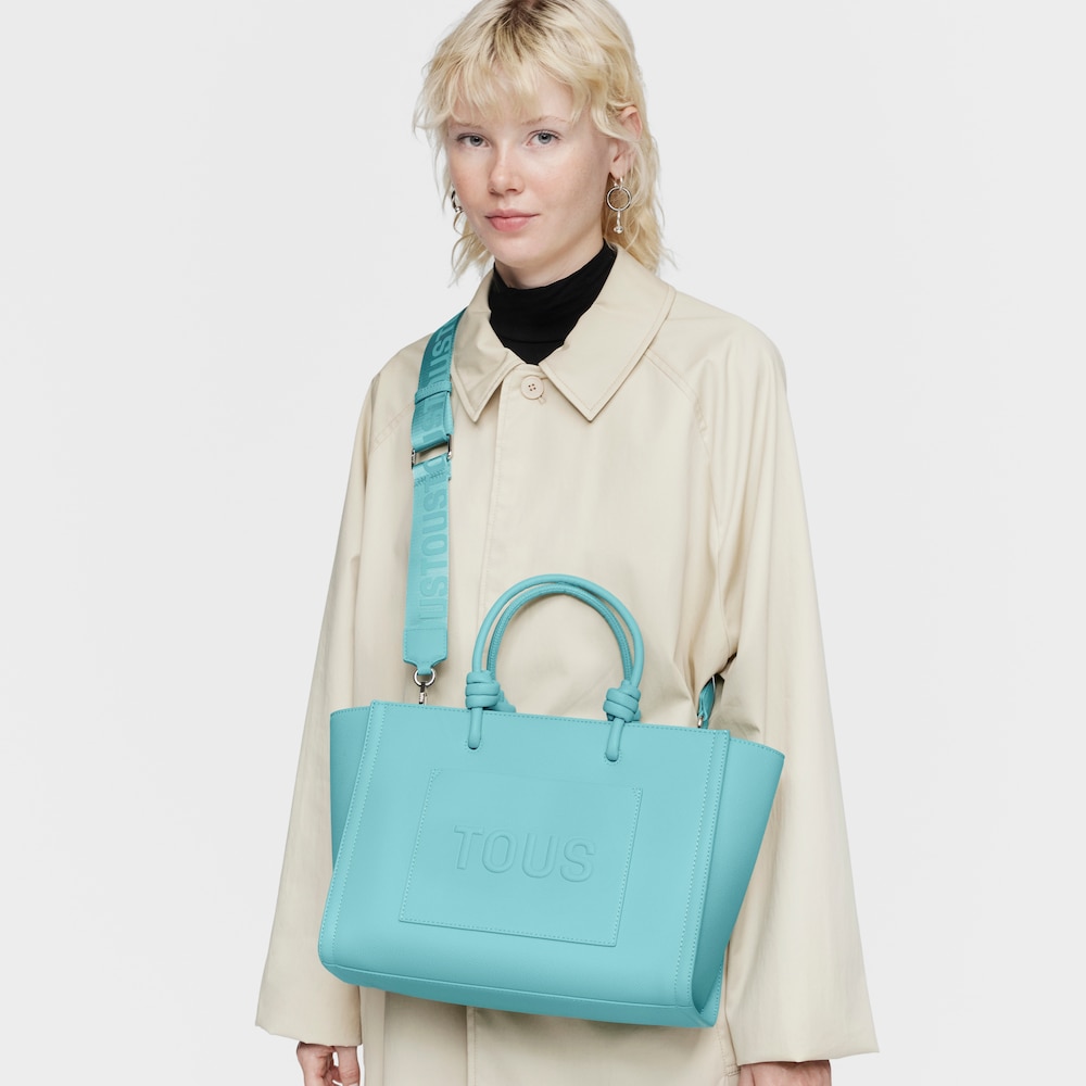 Medium blue TOUS La Rue New Amaya Shopping bag image number 5