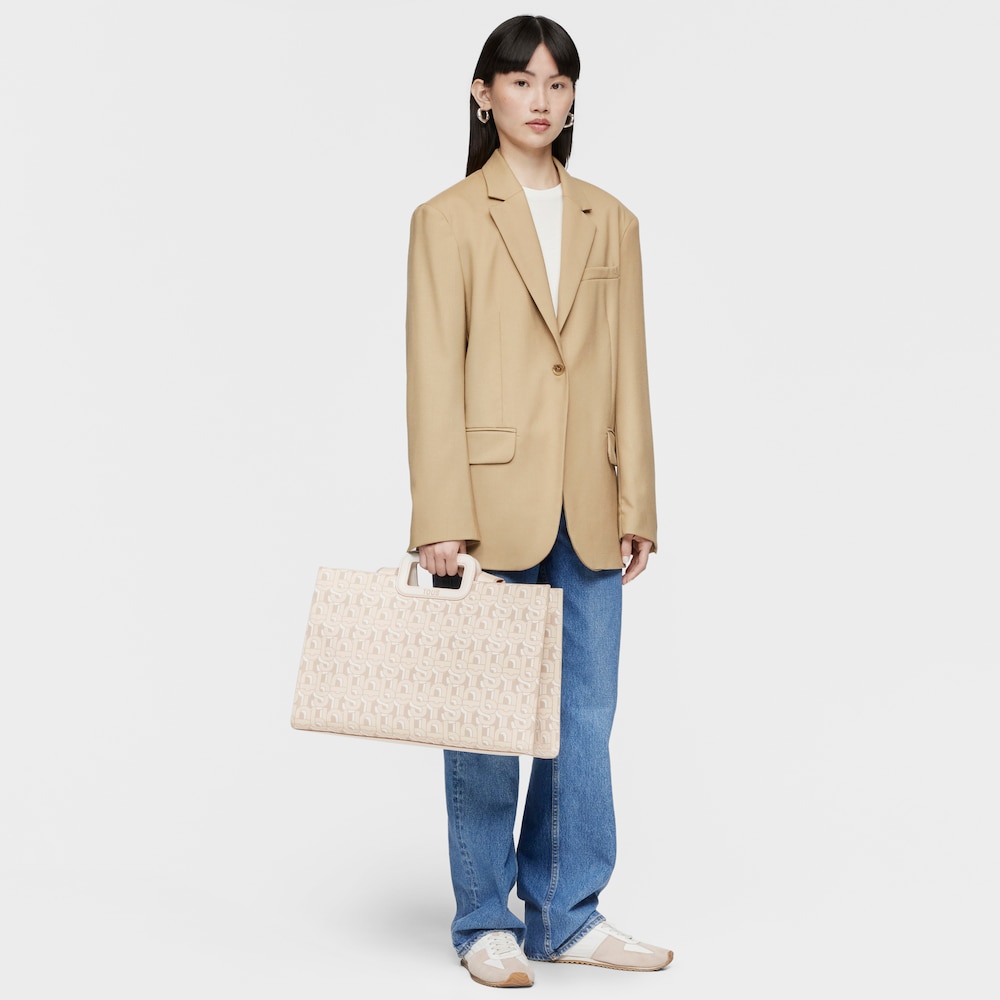 Shopper grande Amaya beige TOUS MANIFESTO image number 3