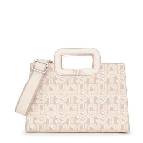 Medium beige Amaya Shopping bag TOUS MANIFESTO image number 0
