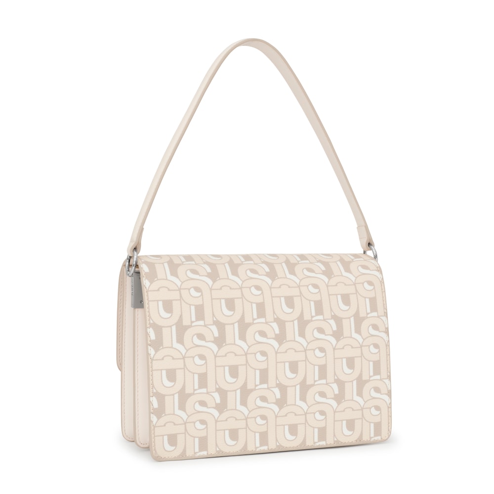Bandolera mediana Audree beige TOUS MANIFESTO
