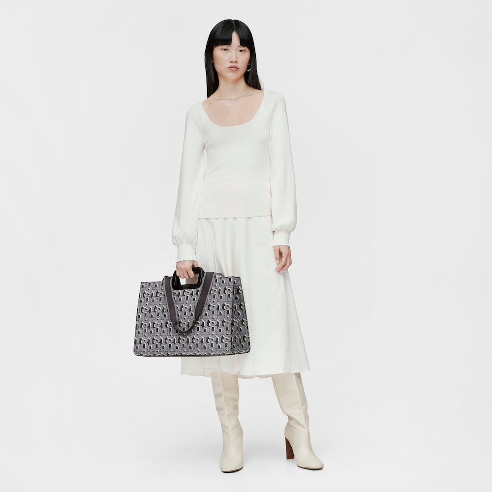 Shopper grande Amaya negro TOUS MANIFESTO image number 3
