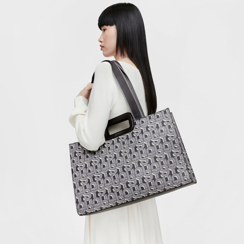 Shopper grande Amaya negro TOUS MANIFESTO image number 4