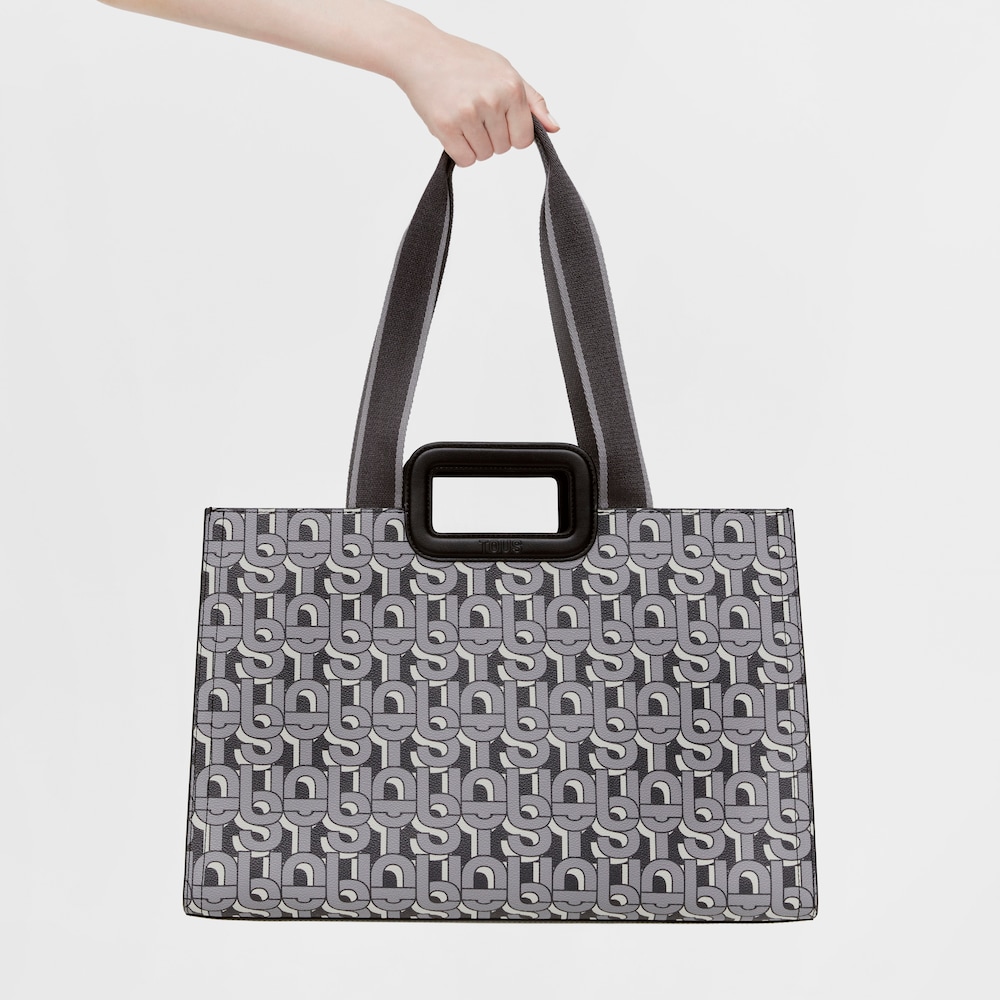 Shopper grande Amaya negro TOUS MANIFESTO image number 5