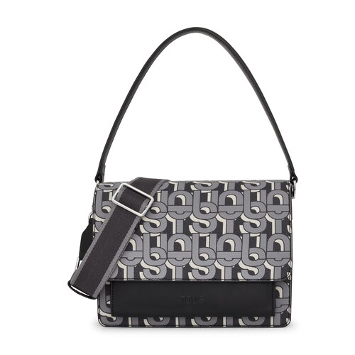 Borsa a tracolla media nera Audree TOUS MANIFESTO image number 0