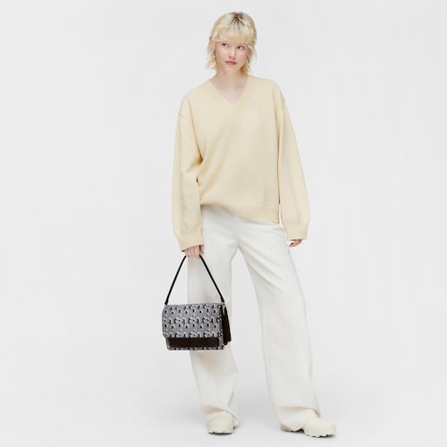 Średnia czarna torebka przez ramię Audree TOUS MANIFESTO