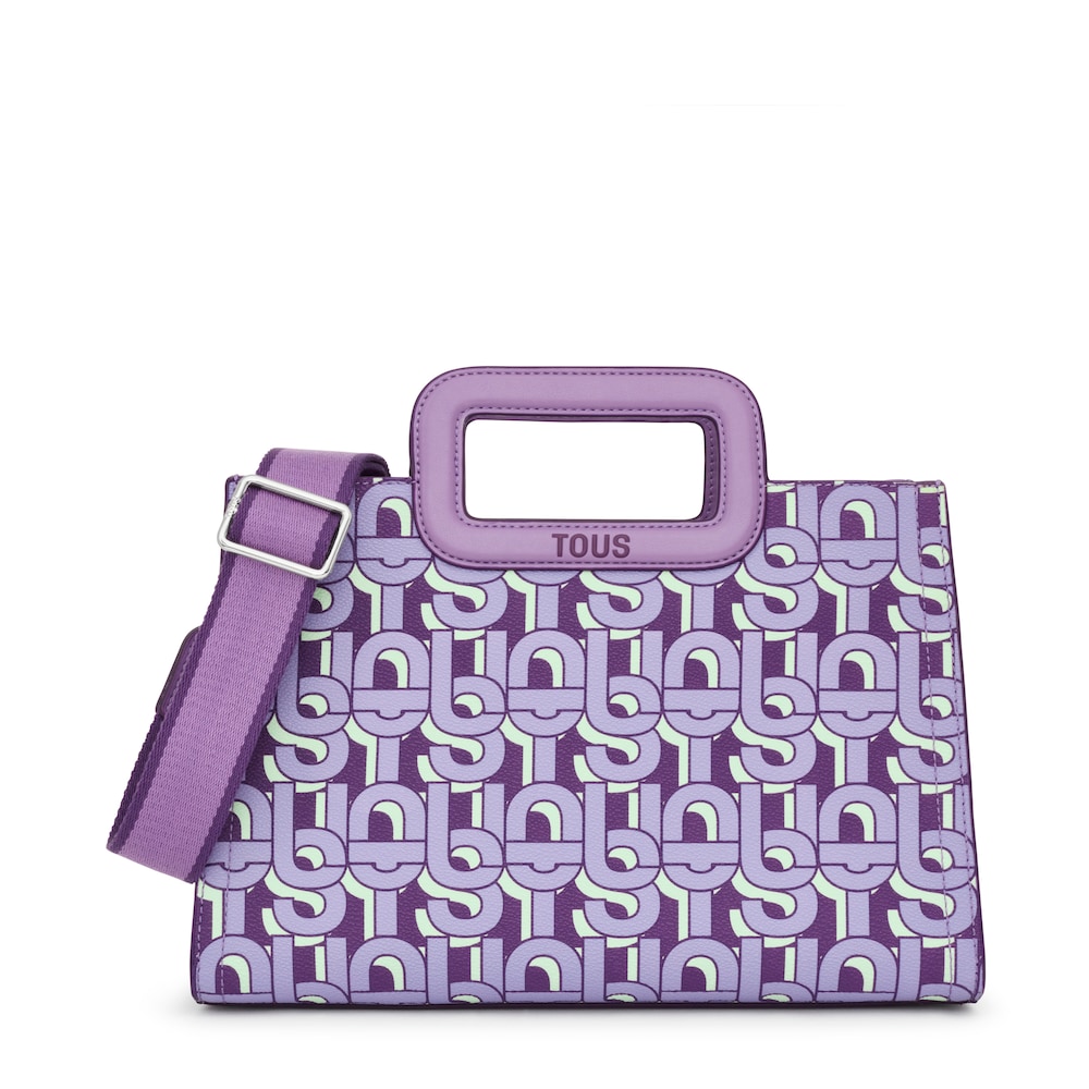 Shopper mediano Amaya malva TOUS MANIFESTO image number 0