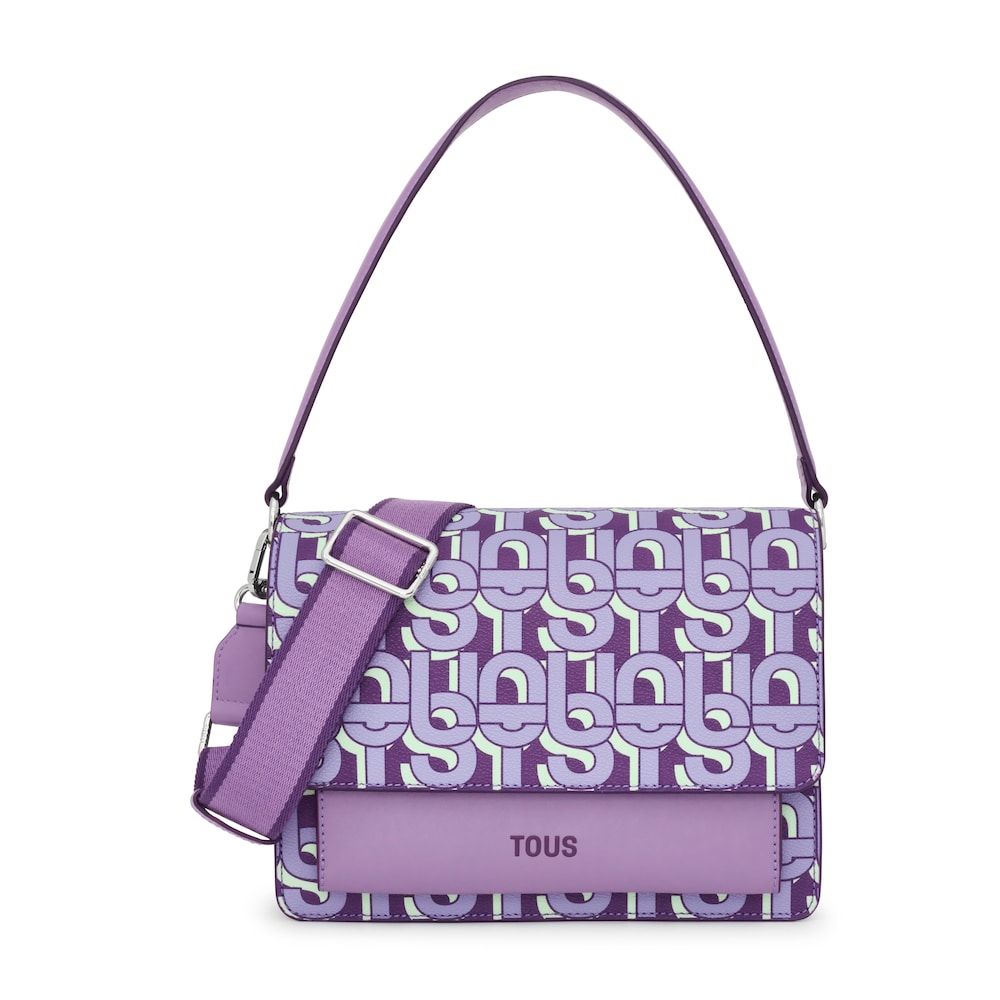 Bandolera mediana Audree malva TOUS MANIFESTO