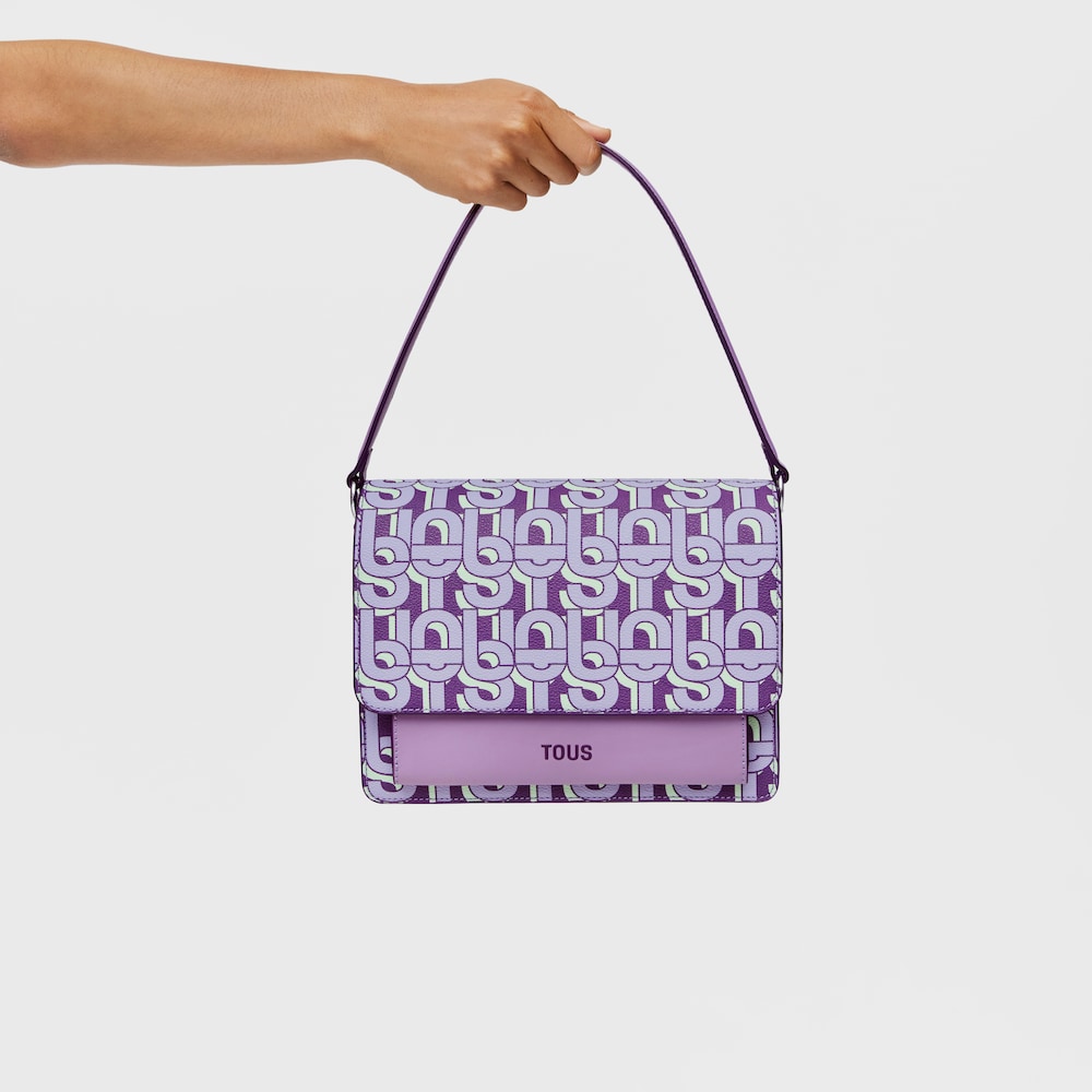 Bandolera mediana Audree malva TOUS MANIFESTO