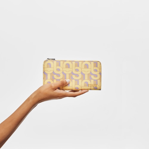 Cream-colored Wallet TOUS MANIFESTO