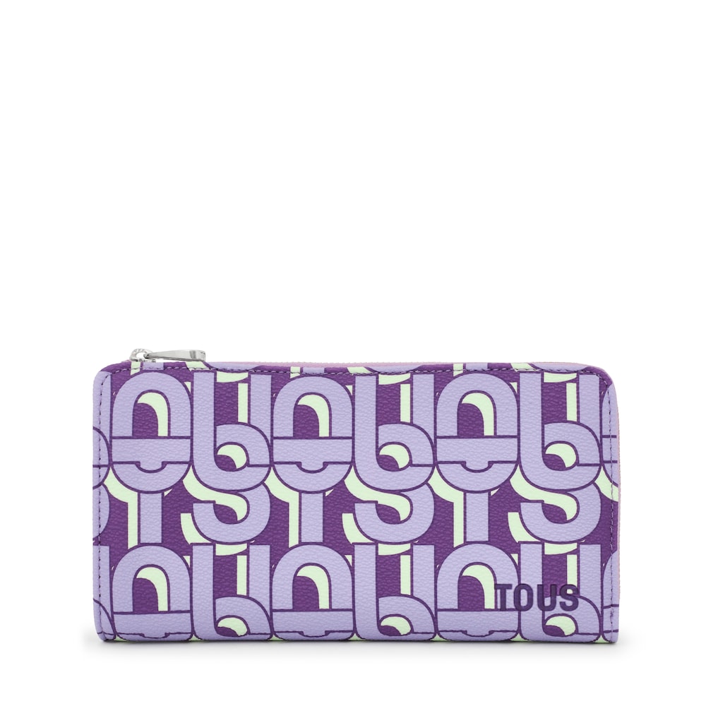 Billetera malva TOUS MANIFESTO