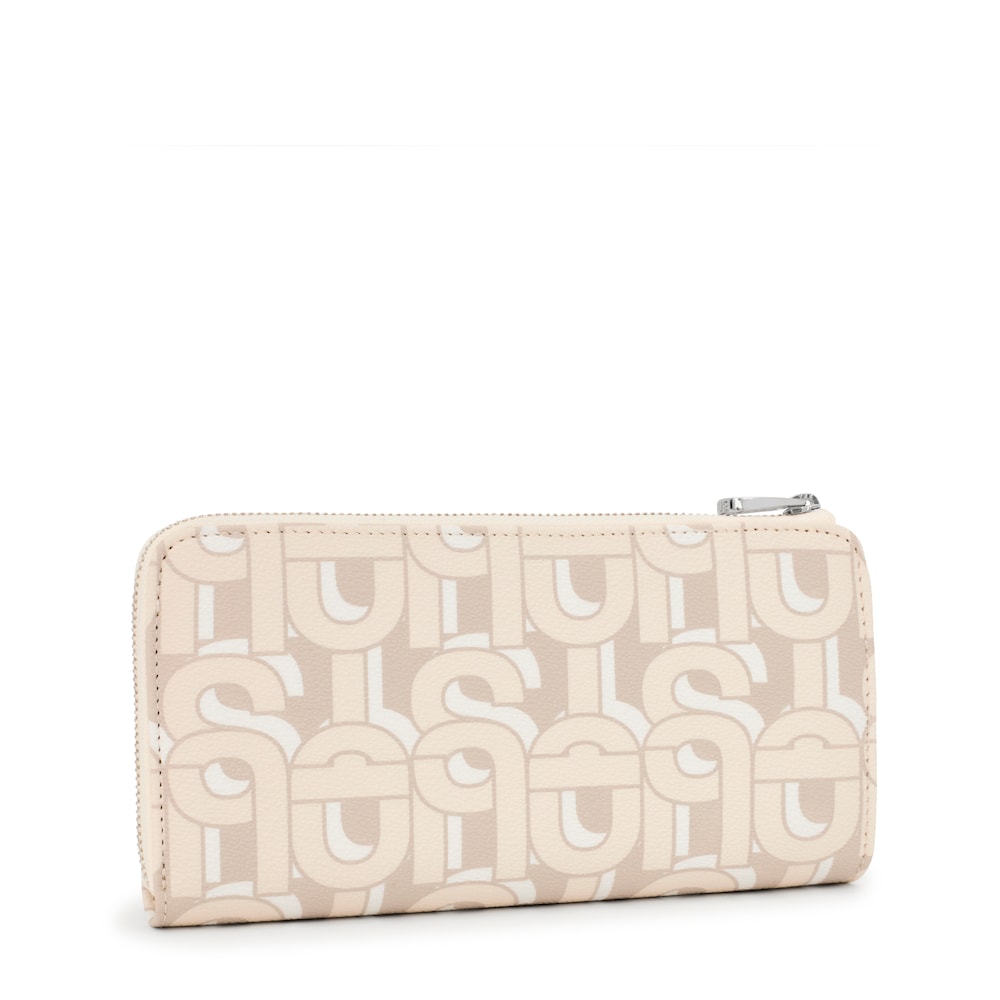Billetera beige TOUS MANIFESTO