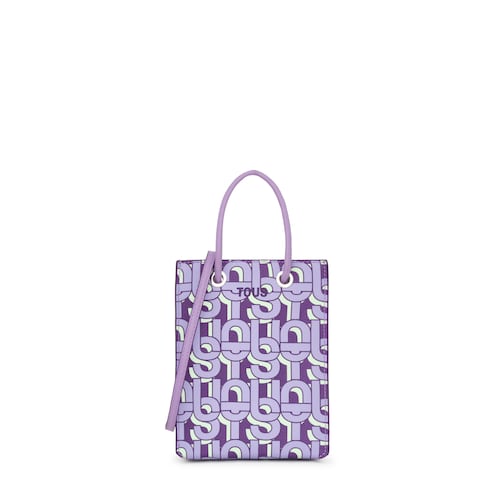 Mini bolso malva TOUS MANIFESTO