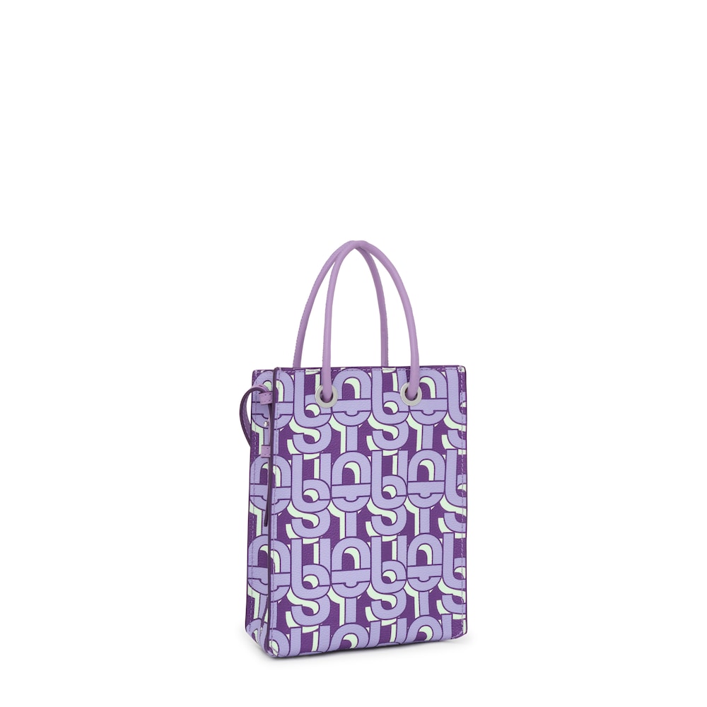 Mini bolso malva TOUS MANIFESTO