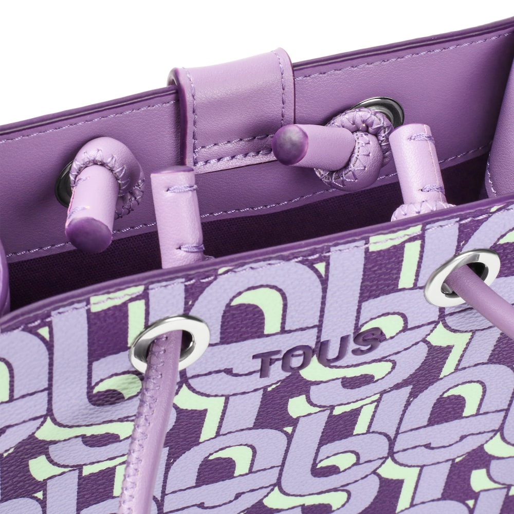 Mini bolso malva TOUS MANIFESTO