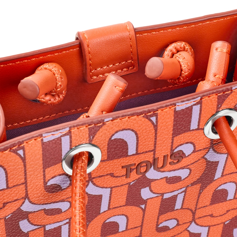 Mini bolso naranja TOUS MANIFESTO
