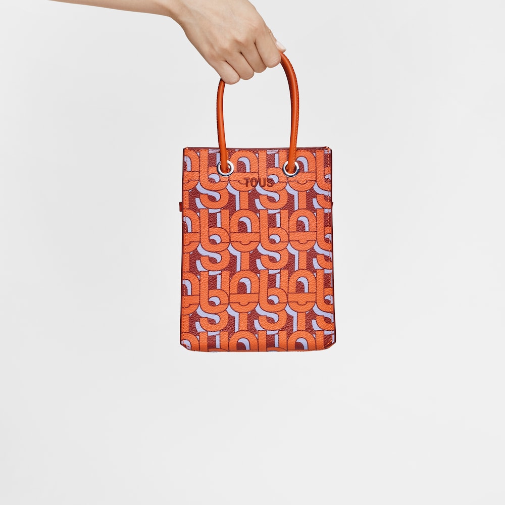 Mini bolso naranja TOUS MANIFESTO