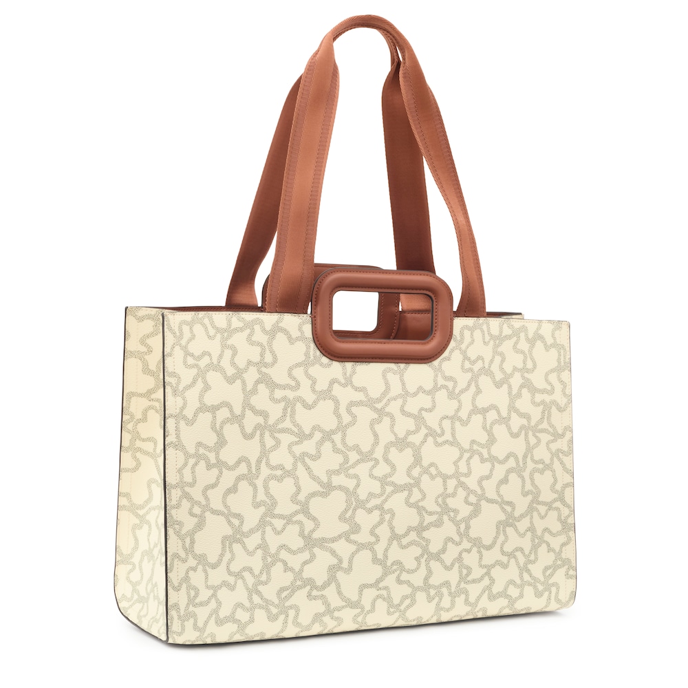 Shopper grande Amaya beige Kaos Icon image number 1